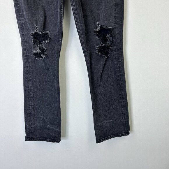 Citizens of Humanity Charlotte Straight Ankle Jeans Womens Size 28 Black - Picture 6 of 13